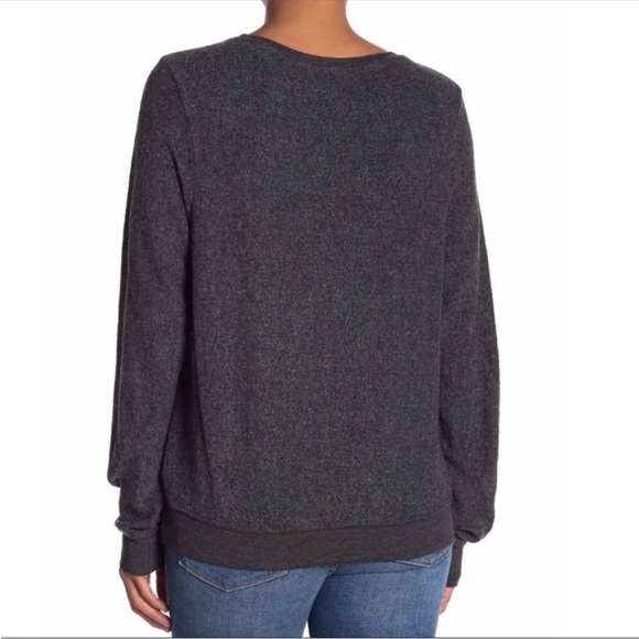 Wildfox Professional Procrastinator Jumper Sweatshirt Grey Size S - Picture 2 of 7